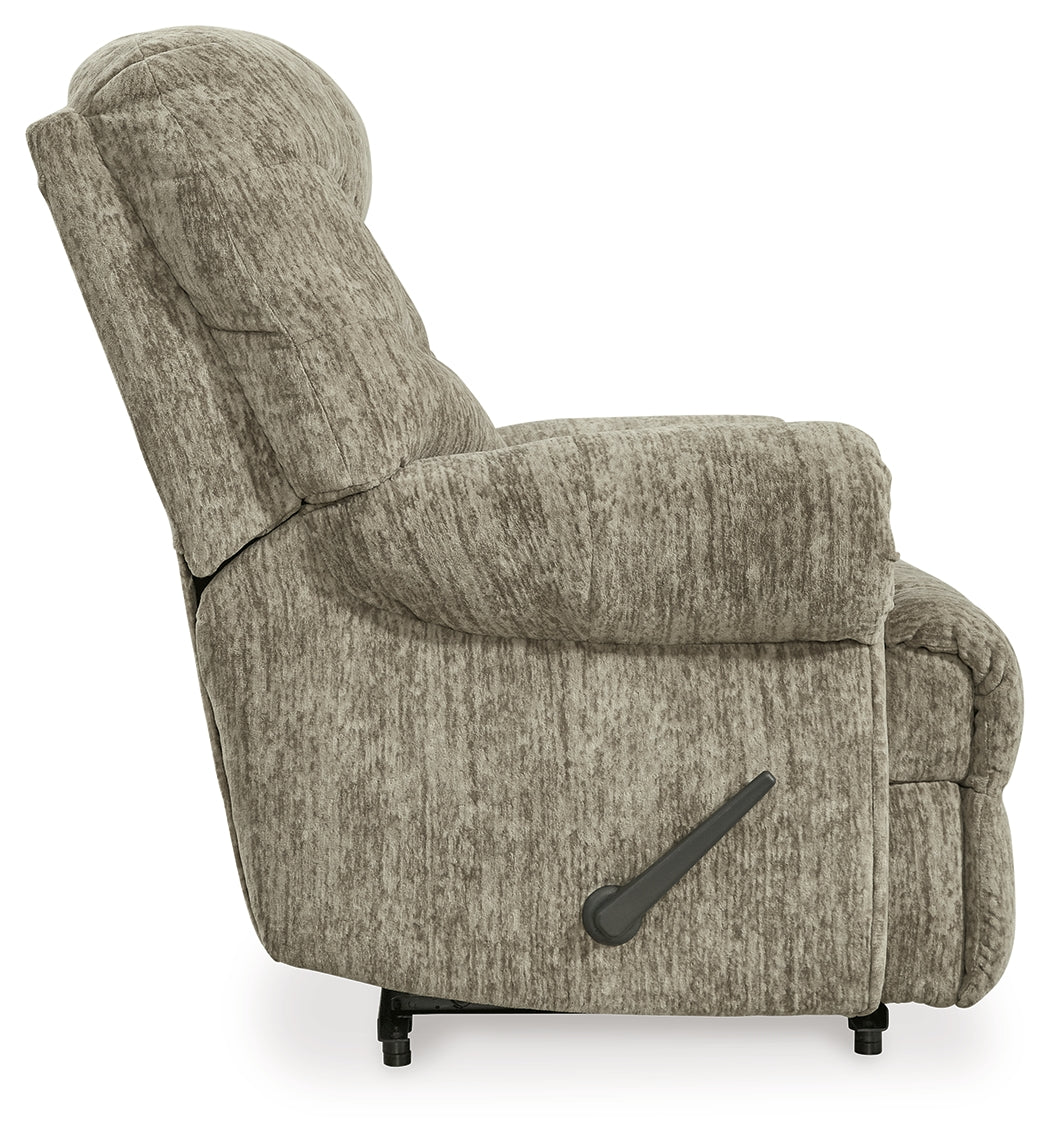 Movie Man Taupe Recliner - 6380329 - Luna Furniture - Dallas Store