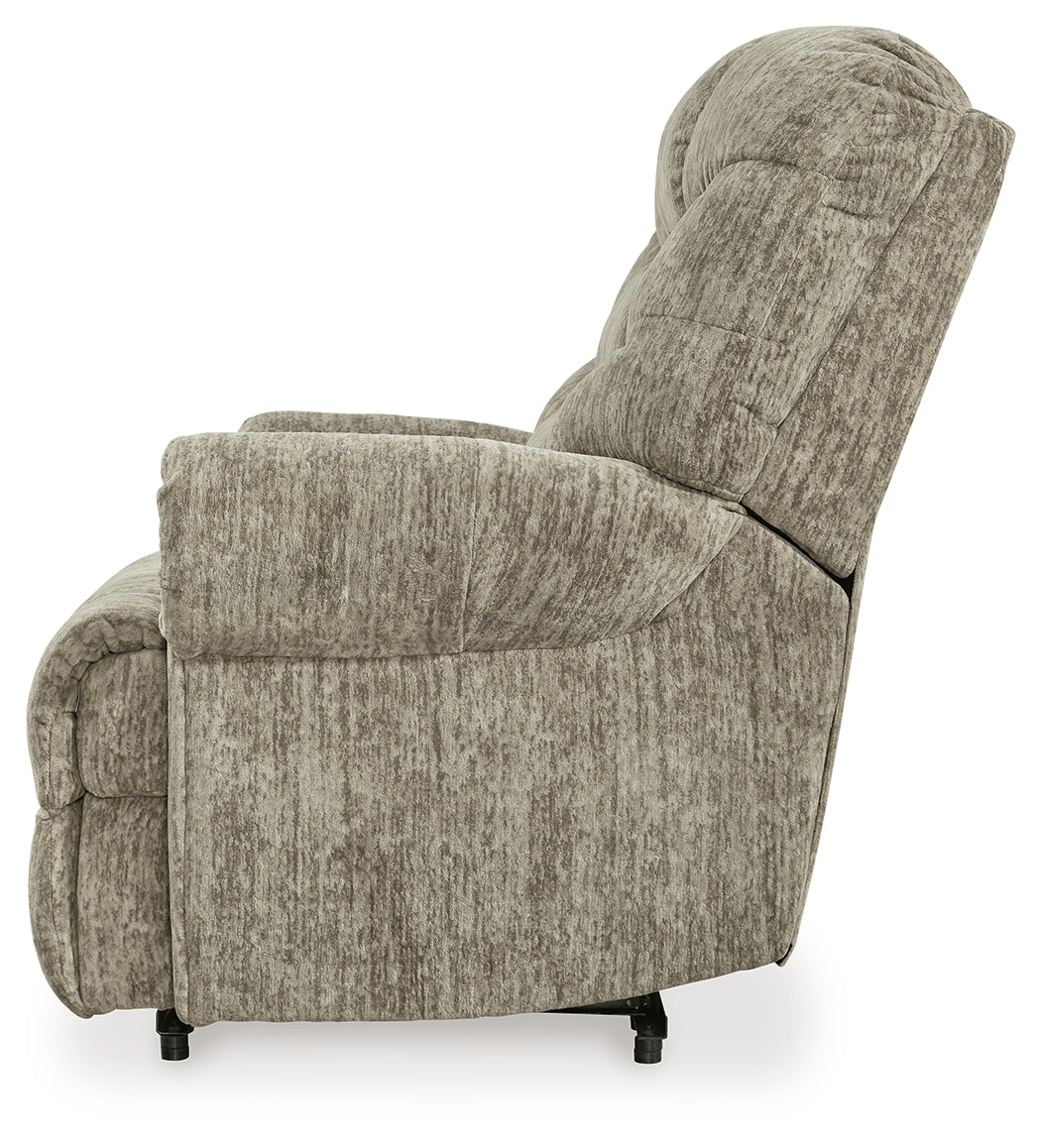 Movie Man Taupe Recliner - 6380329 - Luna Furniture - Dallas Store