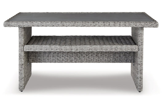 NAPLES BEACH Light Gray Outdoor Multi-use Table - P439-625 - Luna Furniture - Dallas Store