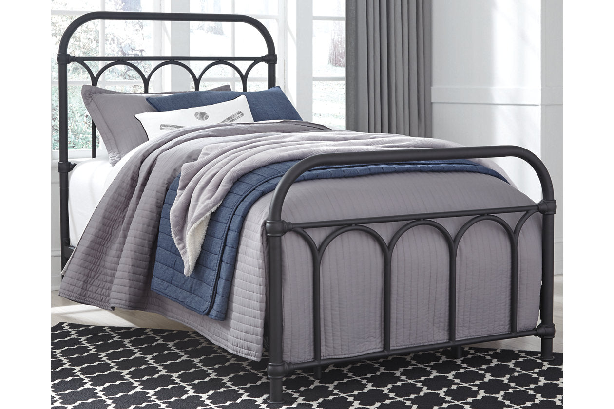 Nashburg Black Twin Metal Bed - B280-671 - Luna Furniture - Dallas Store
