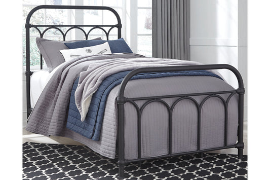 Nashburg Black Twin Metal Bed - B280-671 - Luna Furniture - Dallas Store