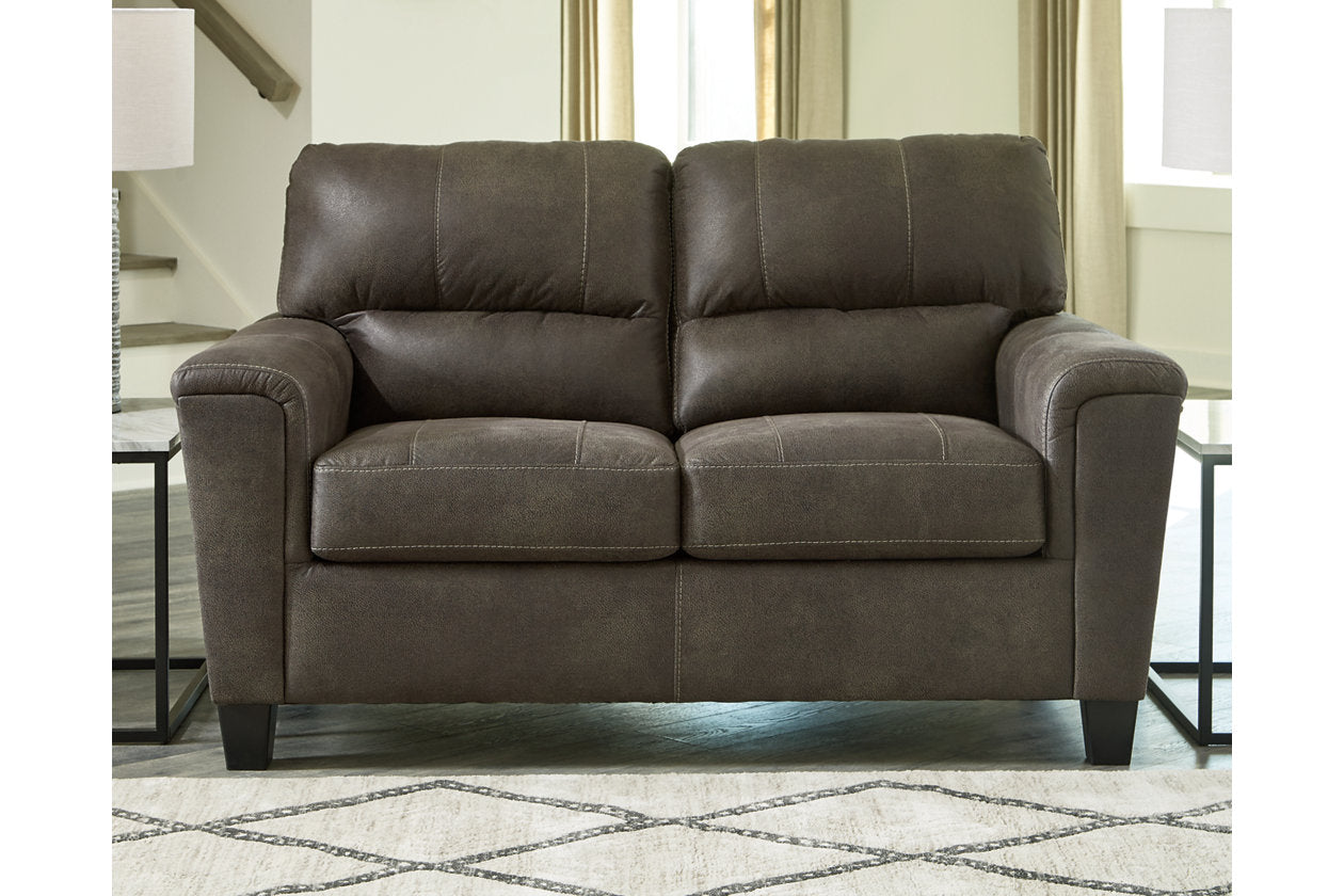 Navi Smoke Loveseat - 9400235 - Luna Furniture - Dallas Store
