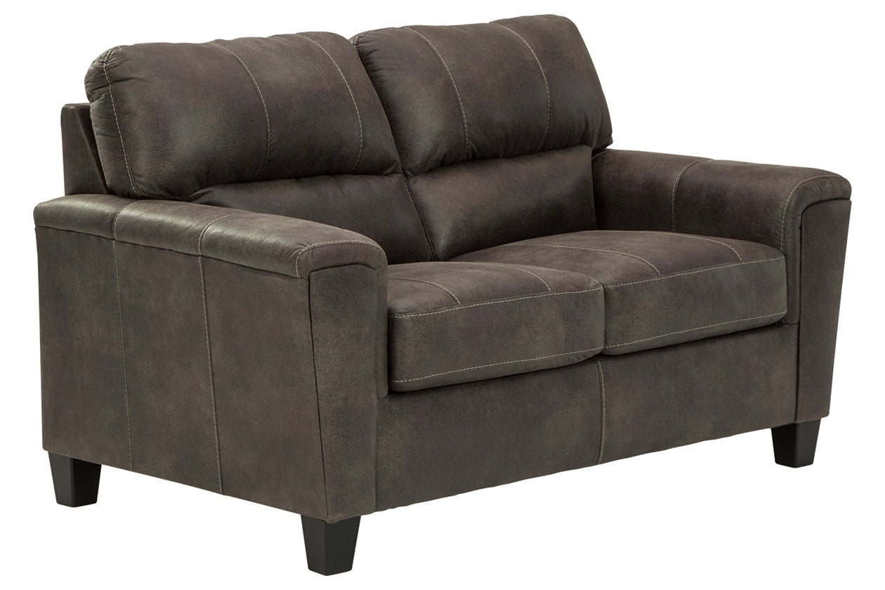 Navi Smoke Loveseat - 9400235 - Luna Furniture - Dallas Store