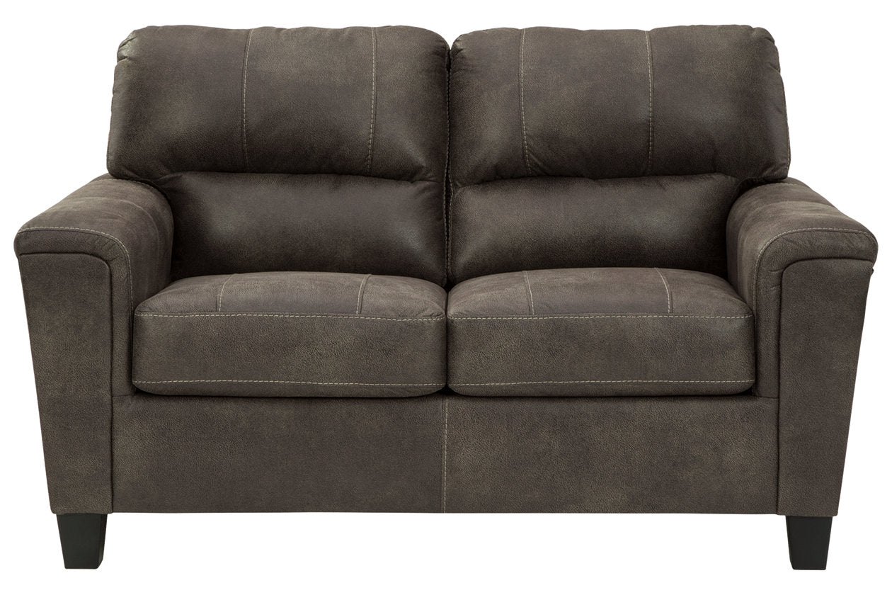 Navi Smoke Loveseat - 9400235 - Luna Furniture - Dallas Store
