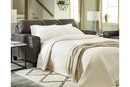 Navi Smoke Queen Sofa Sleeper - 9400239 - Luna Furniture - Dallas Store