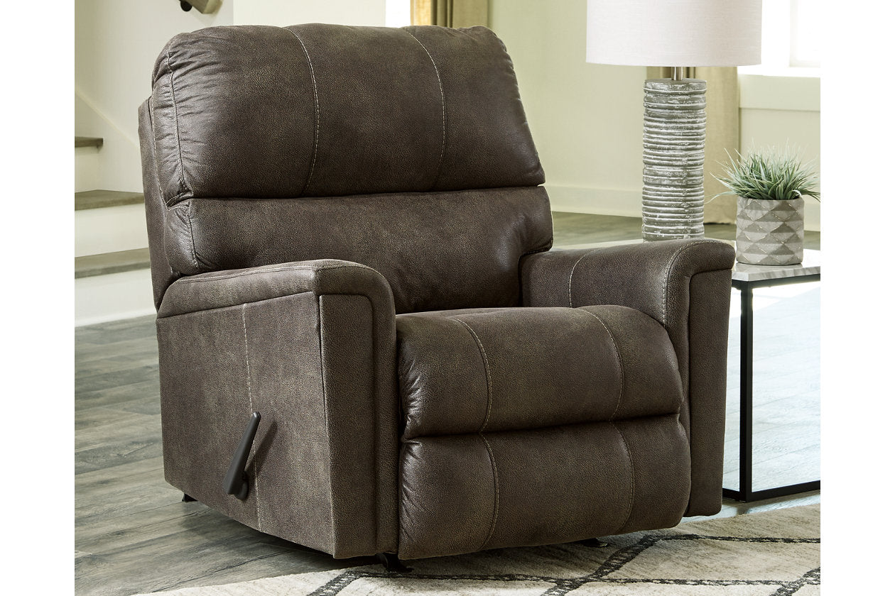 Navi Smoke Recliner - 9400225 - Luna Furniture - Dallas Store