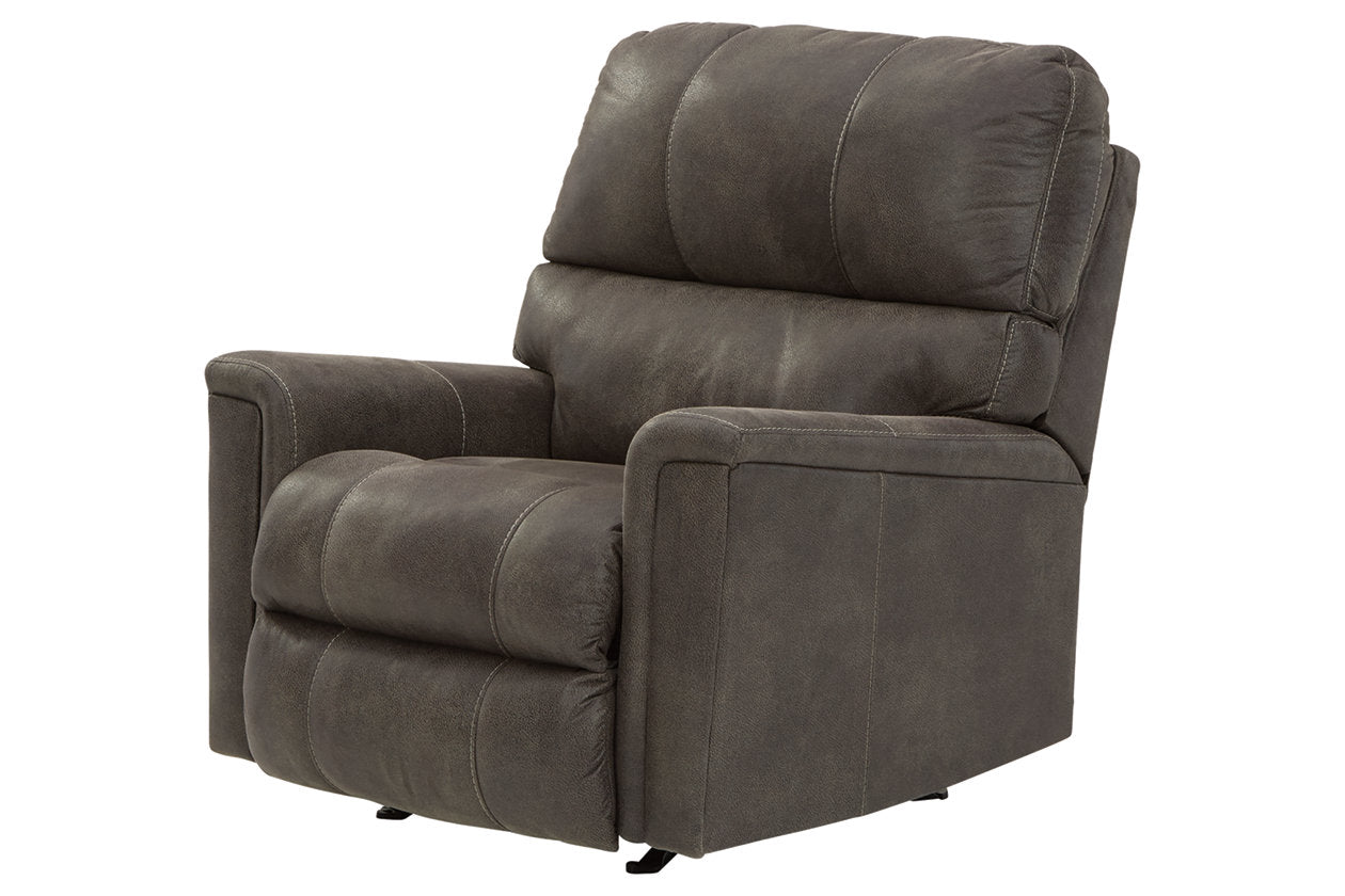 Navi Smoke Recliner - 9400225 - Luna Furniture - Dallas Store