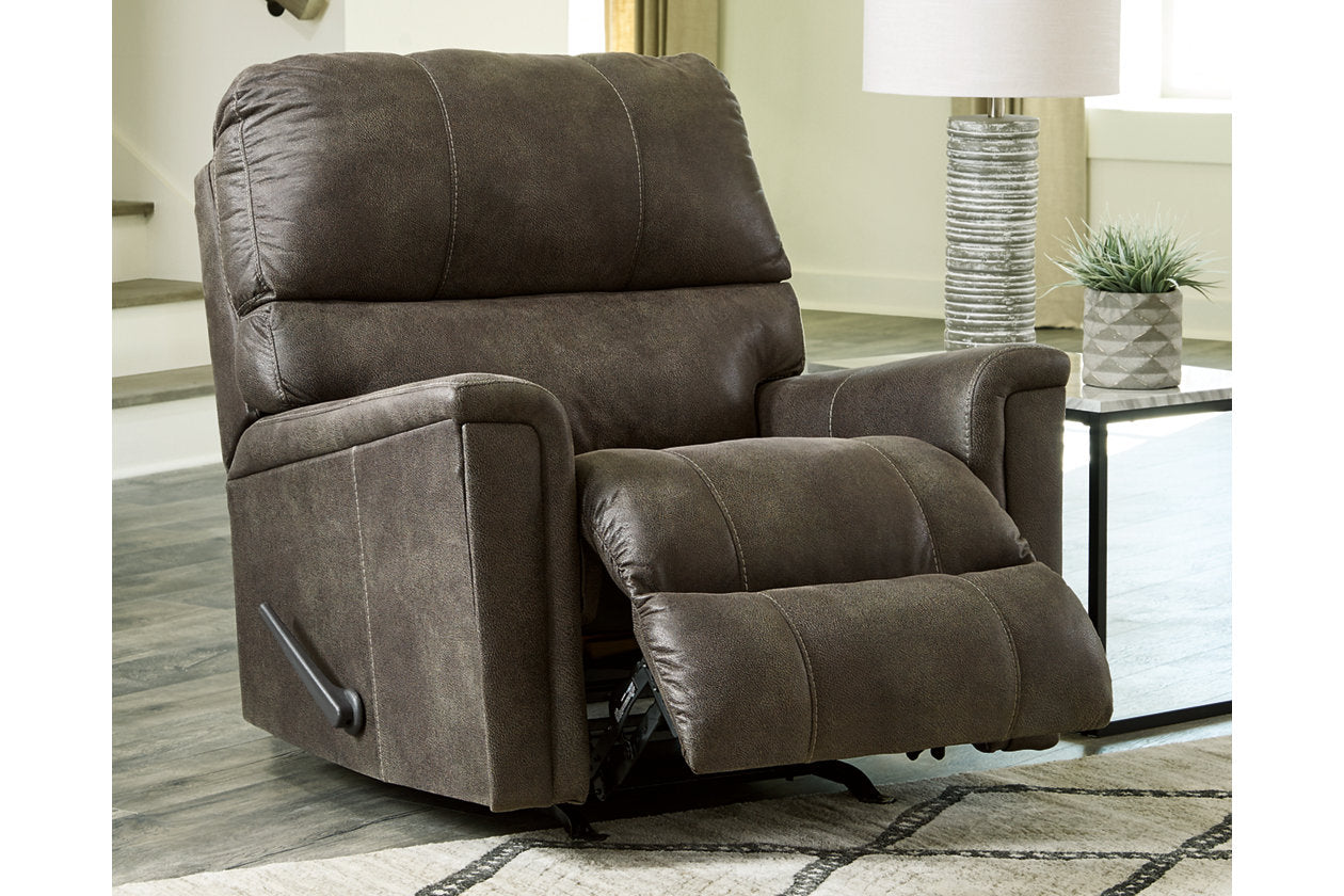 Navi Smoke Recliner - 9400225 - Luna Furniture - Dallas Store