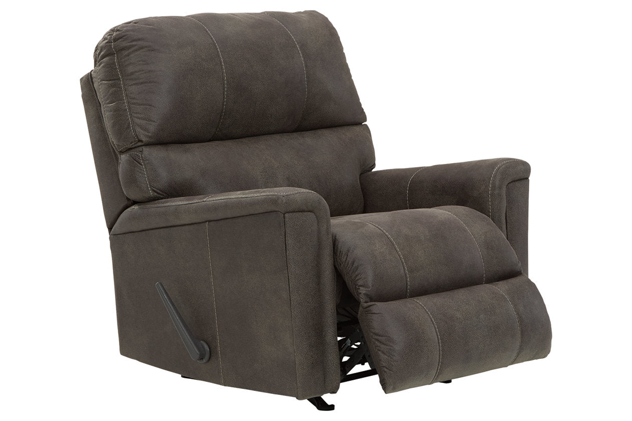 Navi Smoke Recliner - 9400225 - Luna Furniture - Dallas Store