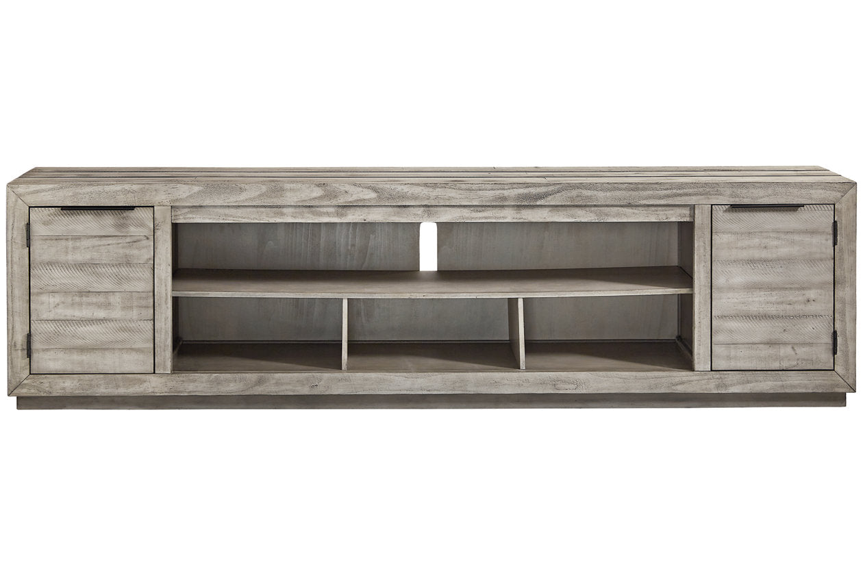 Naydell Gray 92" TV Stand - W996-78 - Luna Furniture - Dallas Store