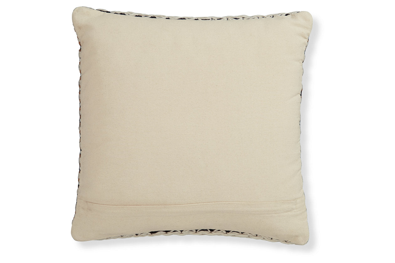 Nealington Brown/Black/White Pillow, Set of 4 - A1000929 - Luna Furniture - Dallas Store