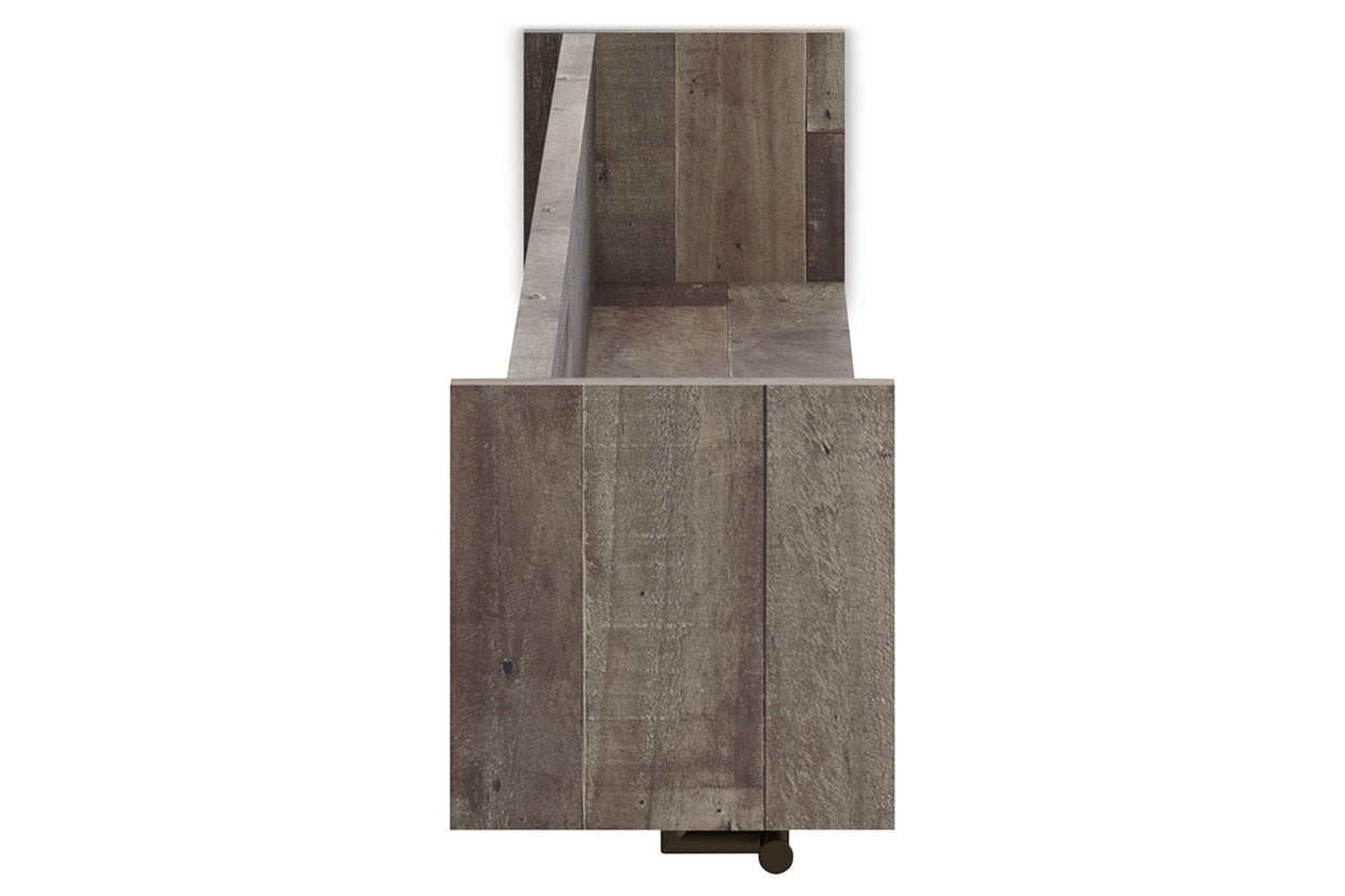 Neilsville Multi Gray Wall Mounted Coat Rack with Shelf - EA2120-151 - Luna Furniture - Dallas Store