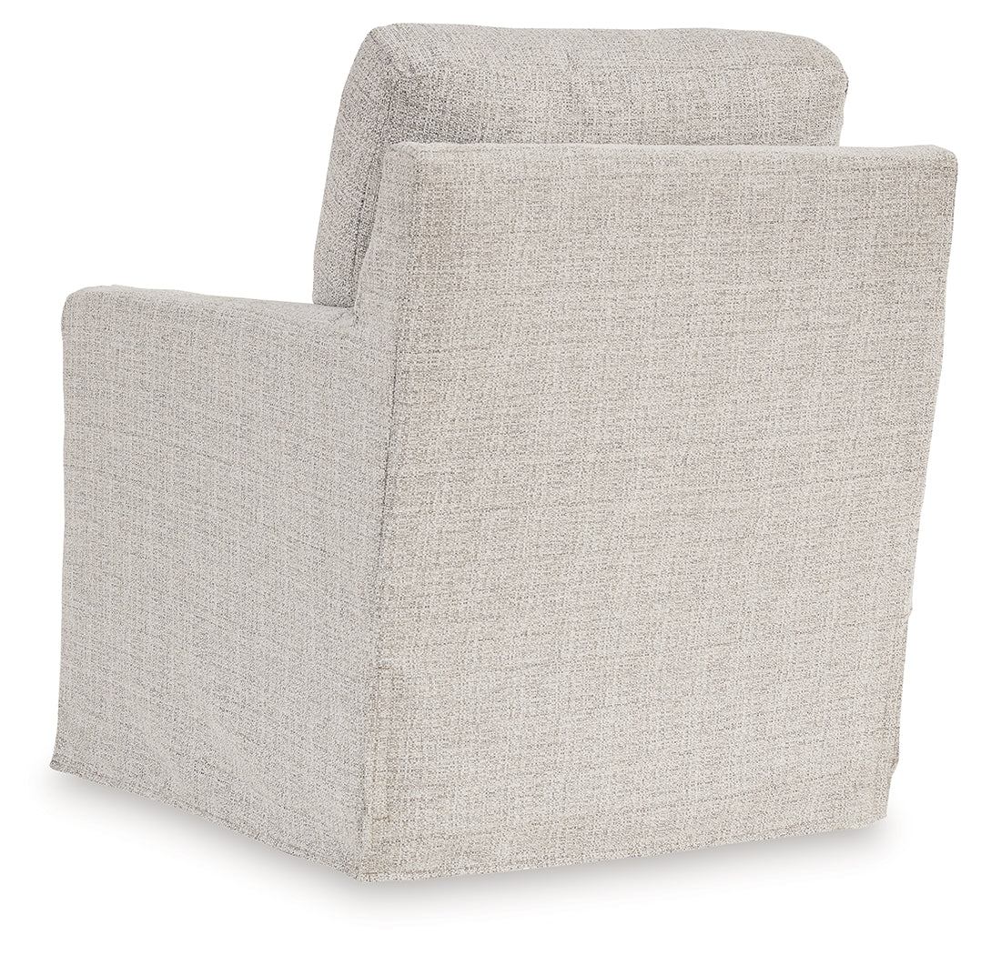 Nenana Next-Gen Nuvella Stone Swivel Glider Accent Chair - A3000644 - Luna Furniture - Dallas Store