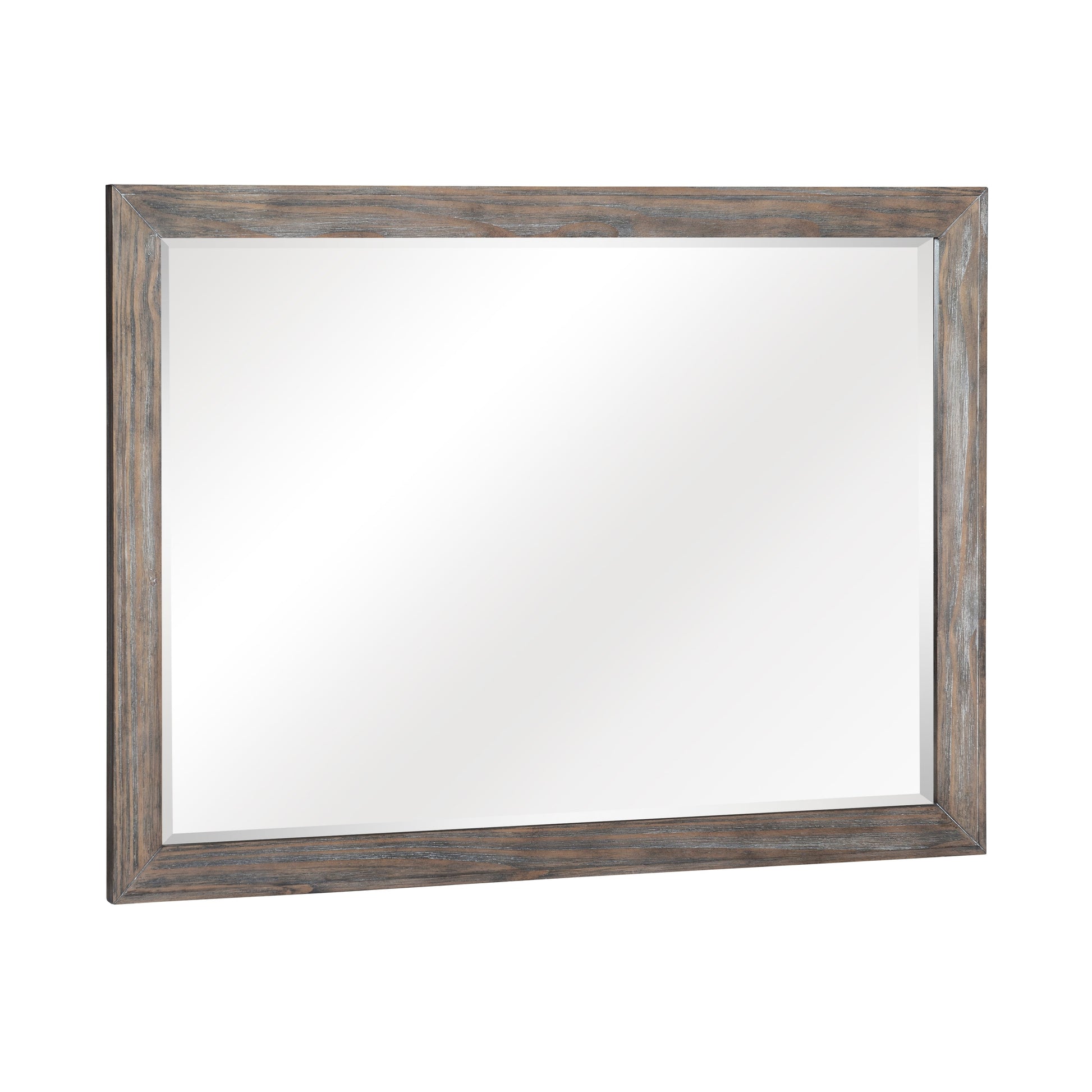 Newell Light Brown Mirror (Mirror Only) - 1412-6 - Luna Furniture - Dallas Store