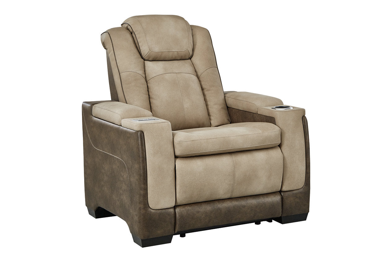 Next-Gen DuraPella Sand Power Recliner - 2200313 - Luna Furniture - Dallas Store