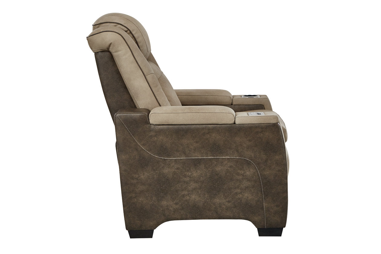 Next-Gen DuraPella Sand Power Recliner - 2200313 - Luna Furniture - Dallas Store