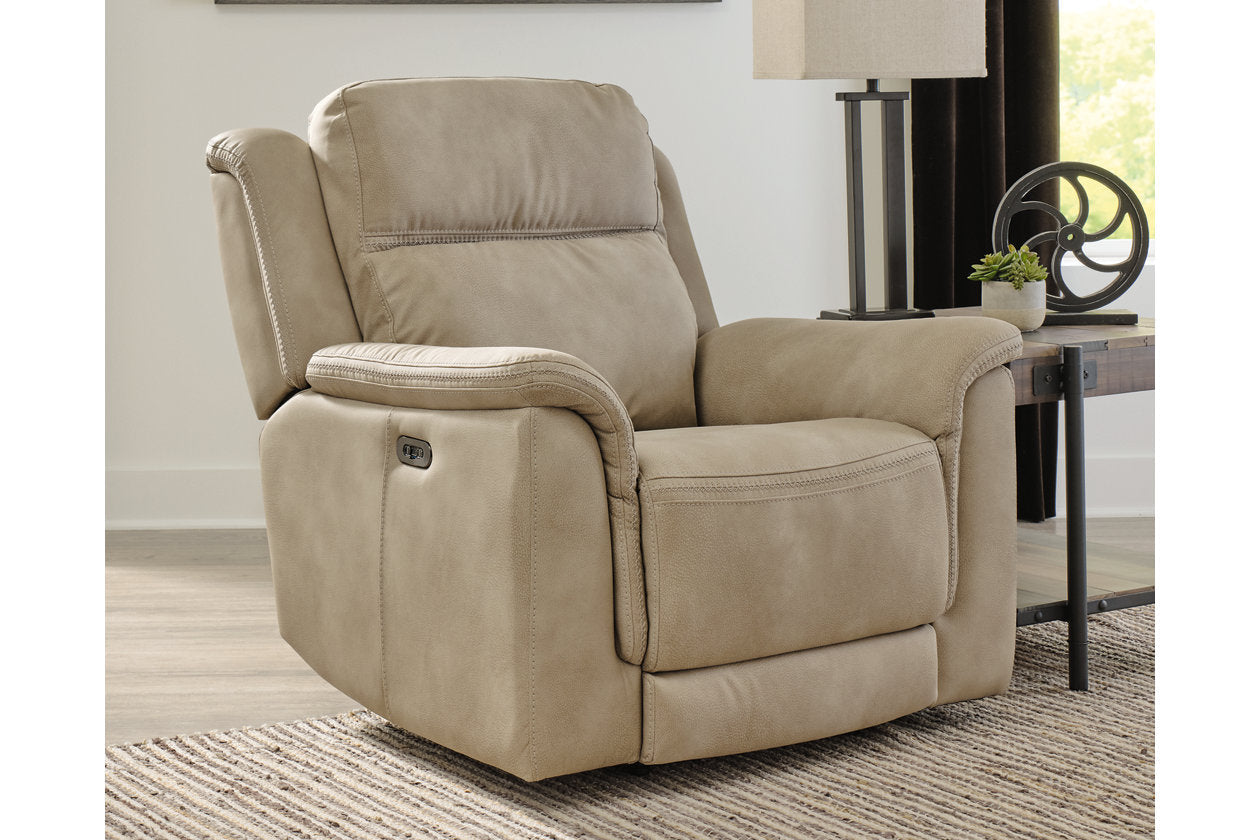 Next-Gen DuraPella Sand Power Recliner - 5930213 - Luna Furniture - Dallas Store