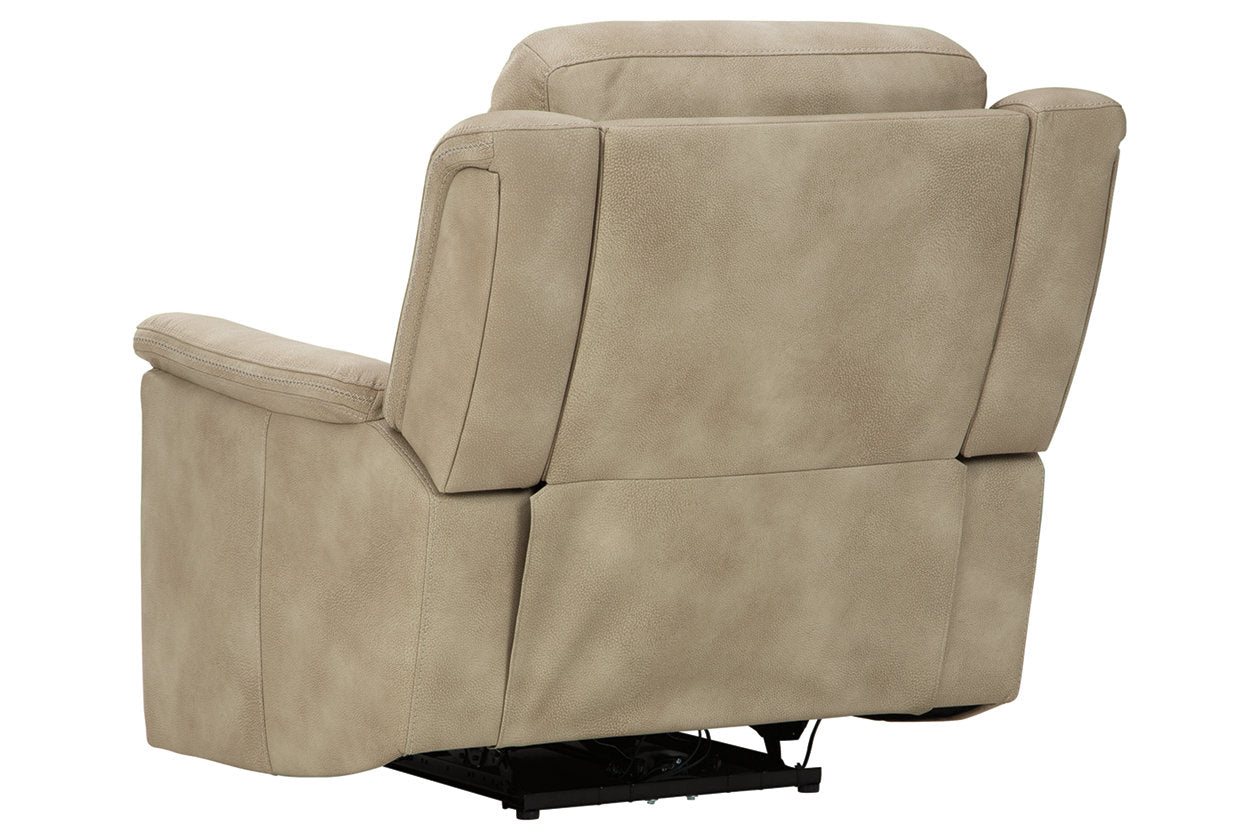 Next-Gen DuraPella Sand Power Recliner - 5930213 - Luna Furniture - Dallas Store