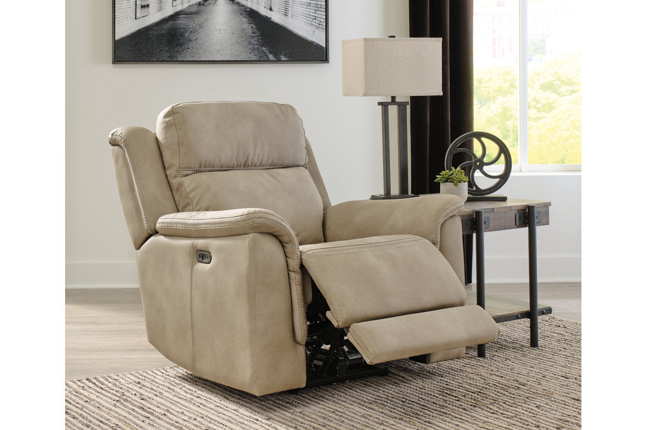 Next-Gen DuraPella Sand Power Recliner - 5930213 - Luna Furniture - Dallas Store