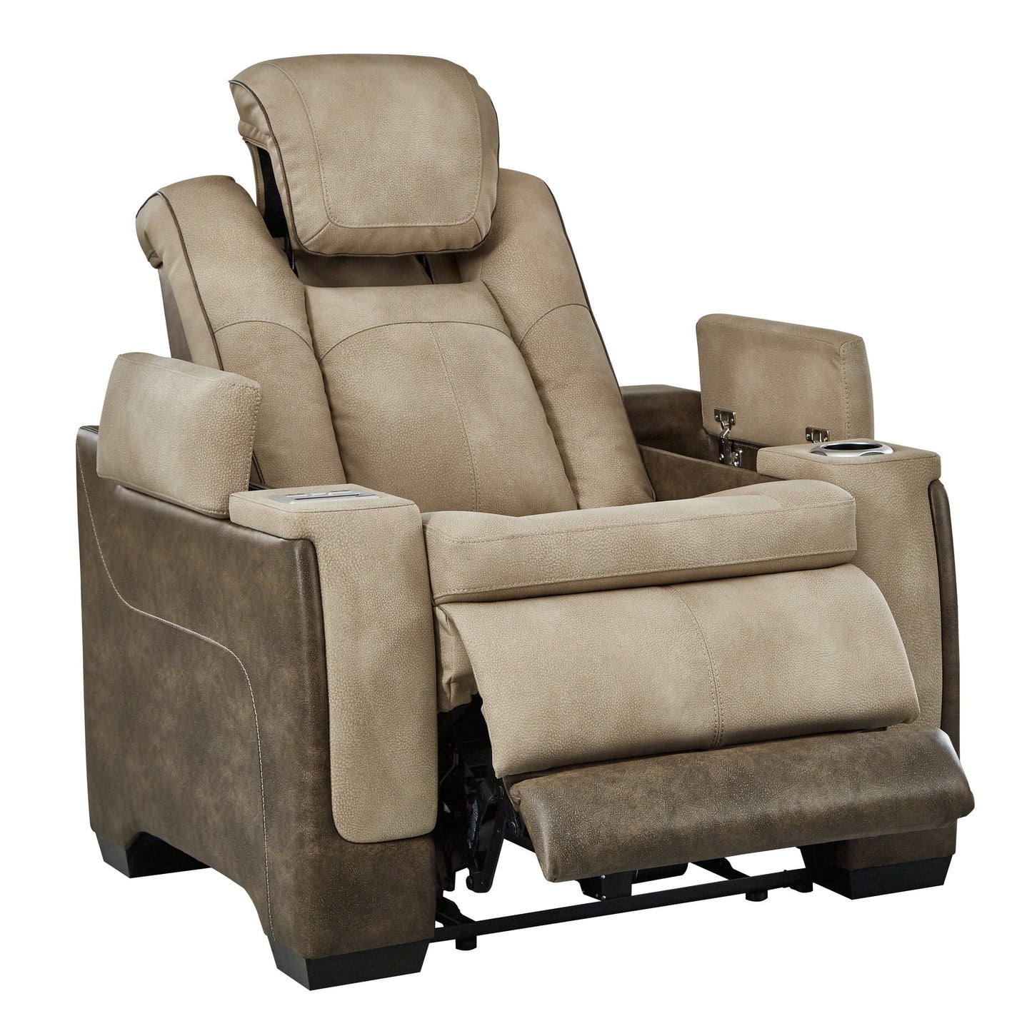 Next-Gen Durapella Sand Power Reclining Living Room Set - SET | 2200315 | 2200318 | 2200313 - Luna Furniture - Dallas Store