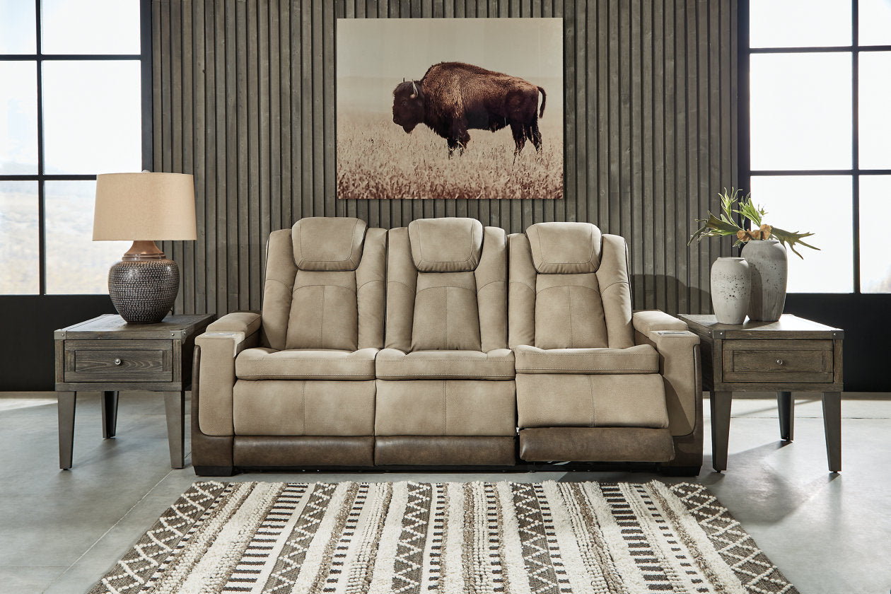 Next-Gen DuraPella Sand Power Reclining Sofa - 2200315 - Luna Furniture - Dallas Store