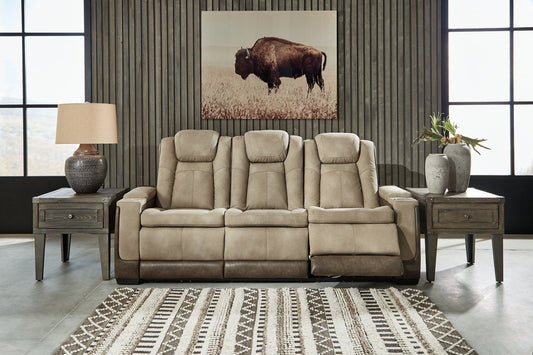 Next-Gen DuraPella Sand Power Reclining Sofa - 2200315 - Luna Furniture - Dallas Store