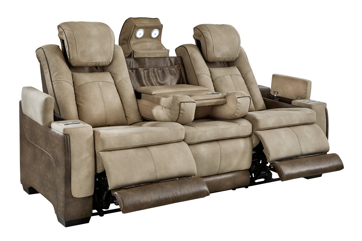 Next-Gen DuraPella Sand Power Reclining Sofa - 2200315 - Luna Furniture - Dallas Store