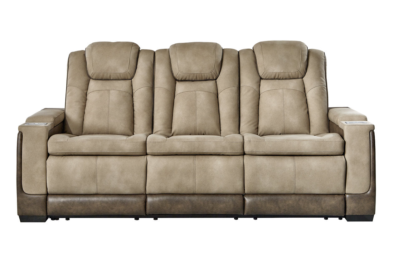 Next-Gen DuraPella Sand Power Reclining Sofa - 2200315 - Luna Furniture - Dallas Store