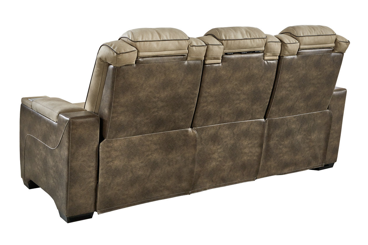 Next-Gen DuraPella Sand Power Reclining Sofa - 2200315 - Luna Furniture - Dallas Store