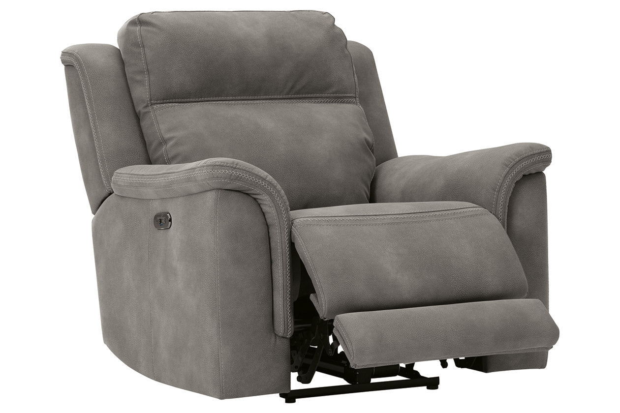 Next-Gen DuraPella Slate Power Recliner - 5930113 - Luna Furniture - Dallas Store