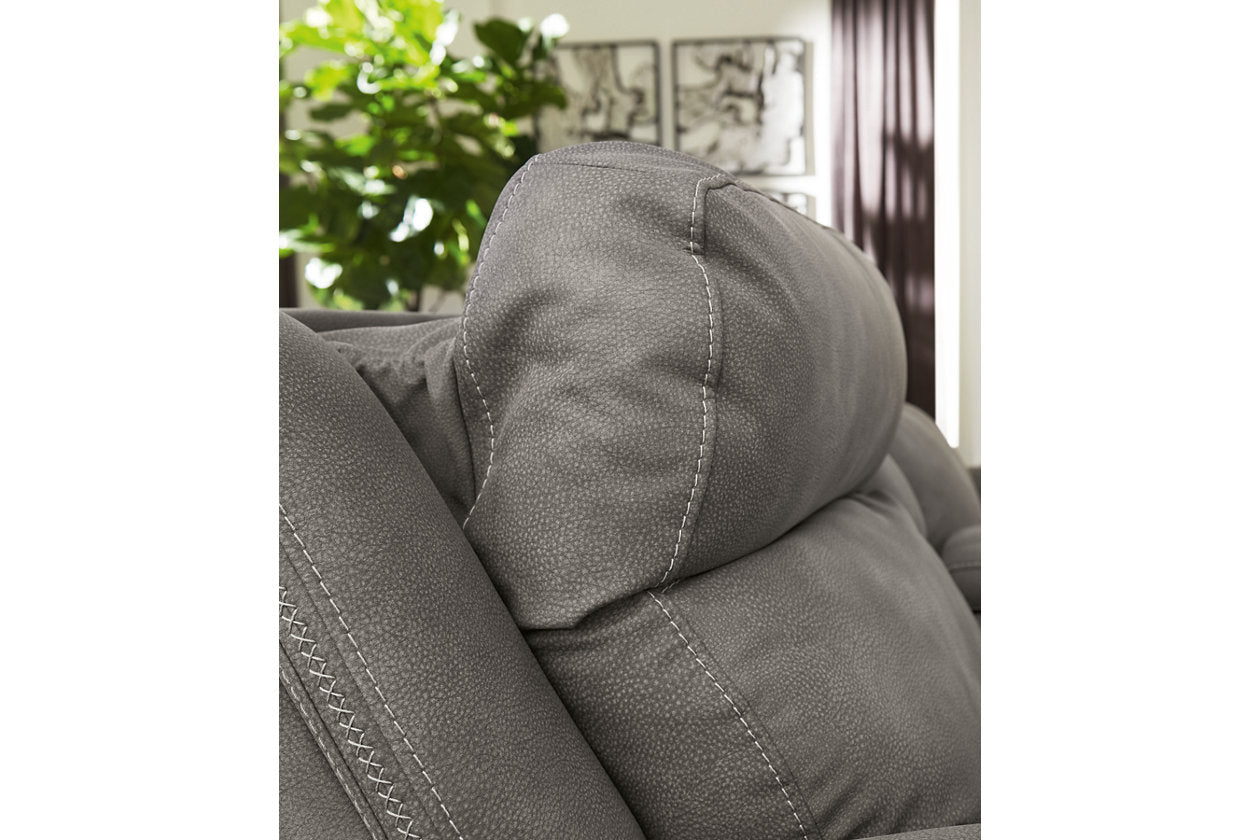 Next-Gen DuraPella Slate Power Recliner - 5930113 - Luna Furniture - Dallas Store