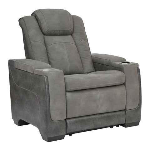 Next-Gen Durapella Slate Power Reclining Living Room Set - SET | 2200415 | 2200418 | 2200413 - Luna Furniture - Dallas Store