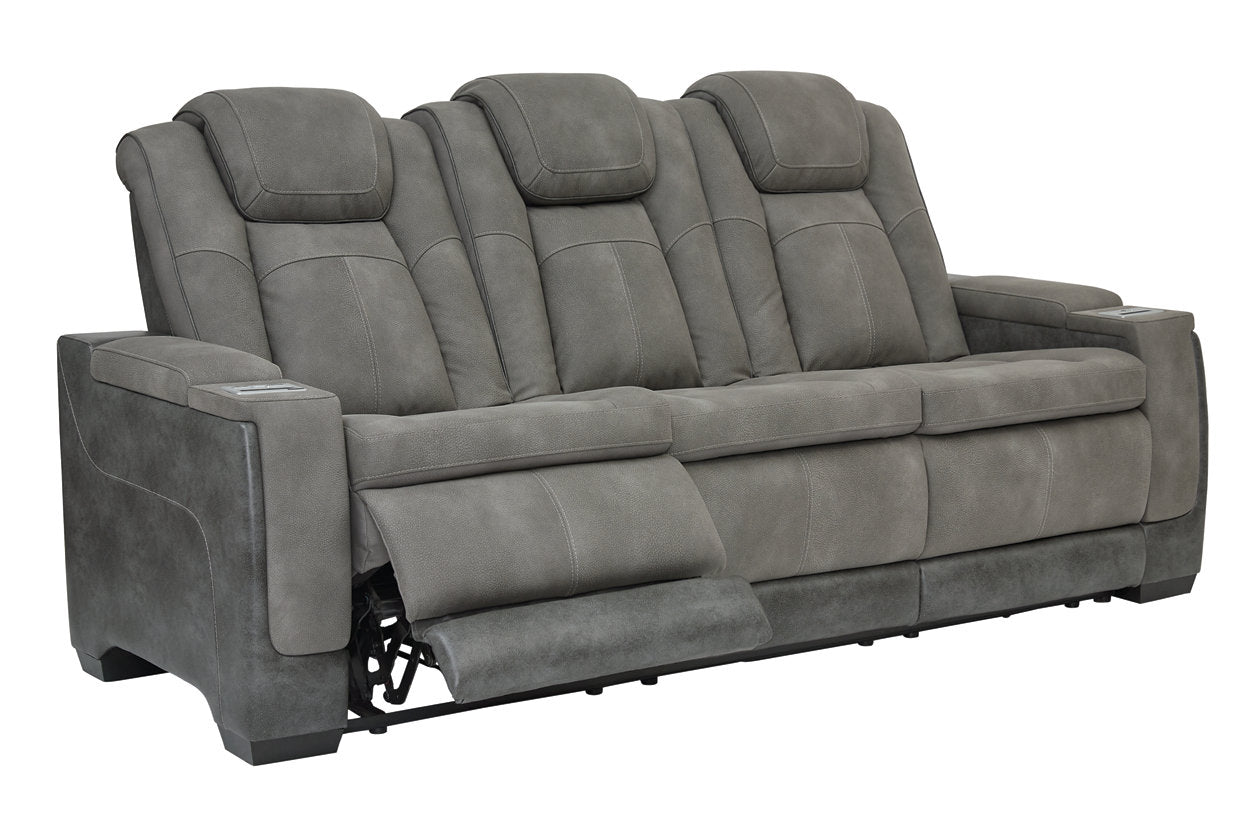Next-Gen DuraPella Slate Power Reclining Sofa - 2200415 - Luna Furniture - Dallas Store