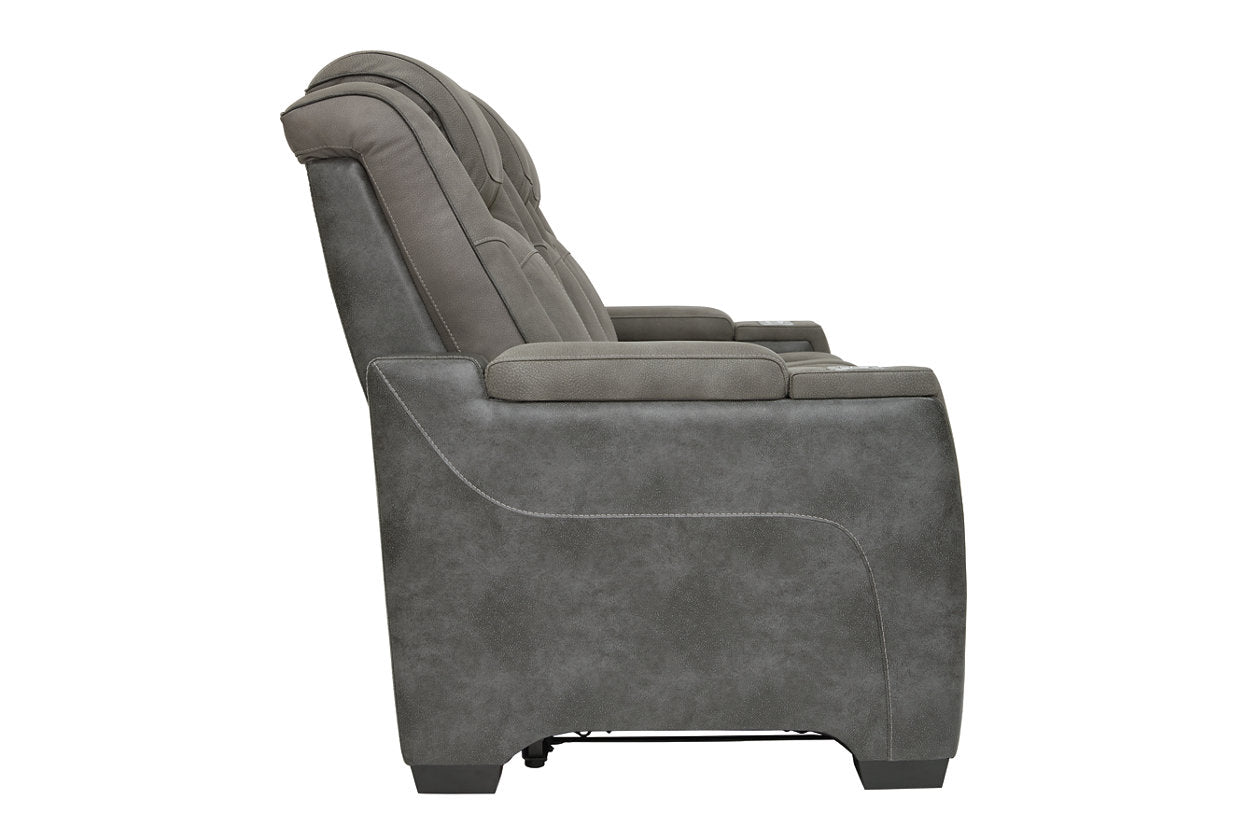Next-Gen DuraPella Slate Power Reclining Sofa - 2200415 - Luna Furniture - Dallas Store