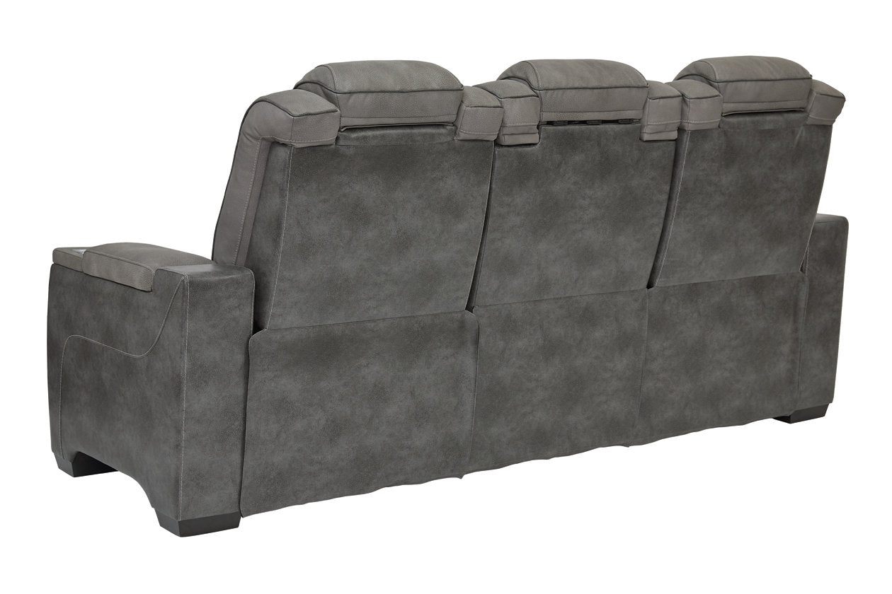 Next-Gen DuraPella Slate Power Reclining Sofa - 2200415 - Luna Furniture - Dallas Store