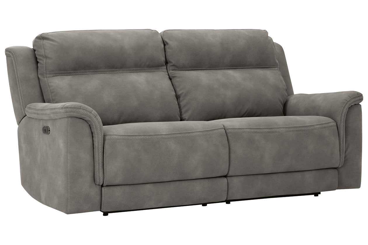 Next-Gen DuraPella Slate Power Reclining Sofa - 5930147 - Luna Furniture - Dallas Store