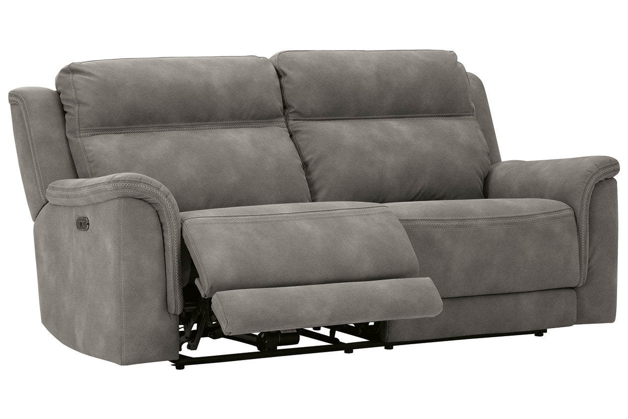 Next-Gen DuraPella Slate Power Reclining Sofa - 5930147 - Luna Furniture - Dallas Store