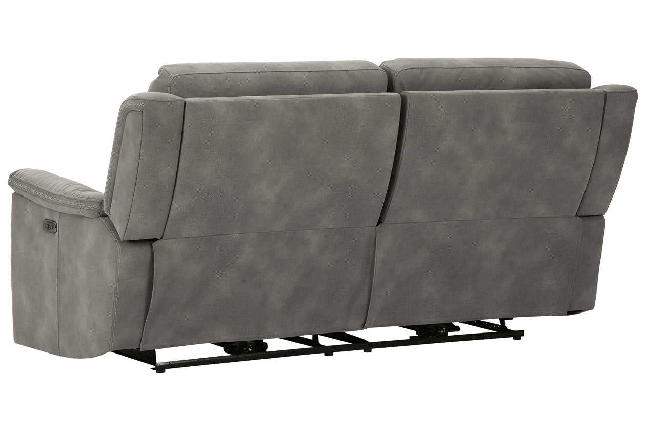 Next-Gen DuraPella Slate Power Reclining Sofa - 5930147 - Luna Furniture - Dallas Store