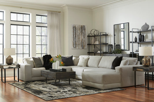 Next-Gen Gaucho Gray 6-Piece RAF Sectional - SET | 1830417 | 1830464 | 1830477 | 1830446(3) - Luna Furniture - Dallas Store