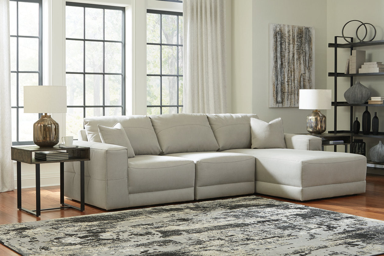 Next-Gen Gaucho Gray RAF Sofa Chaise - SET | 1830417 | 1830446 | 1830464 - Luna Furniture - Dallas Store
