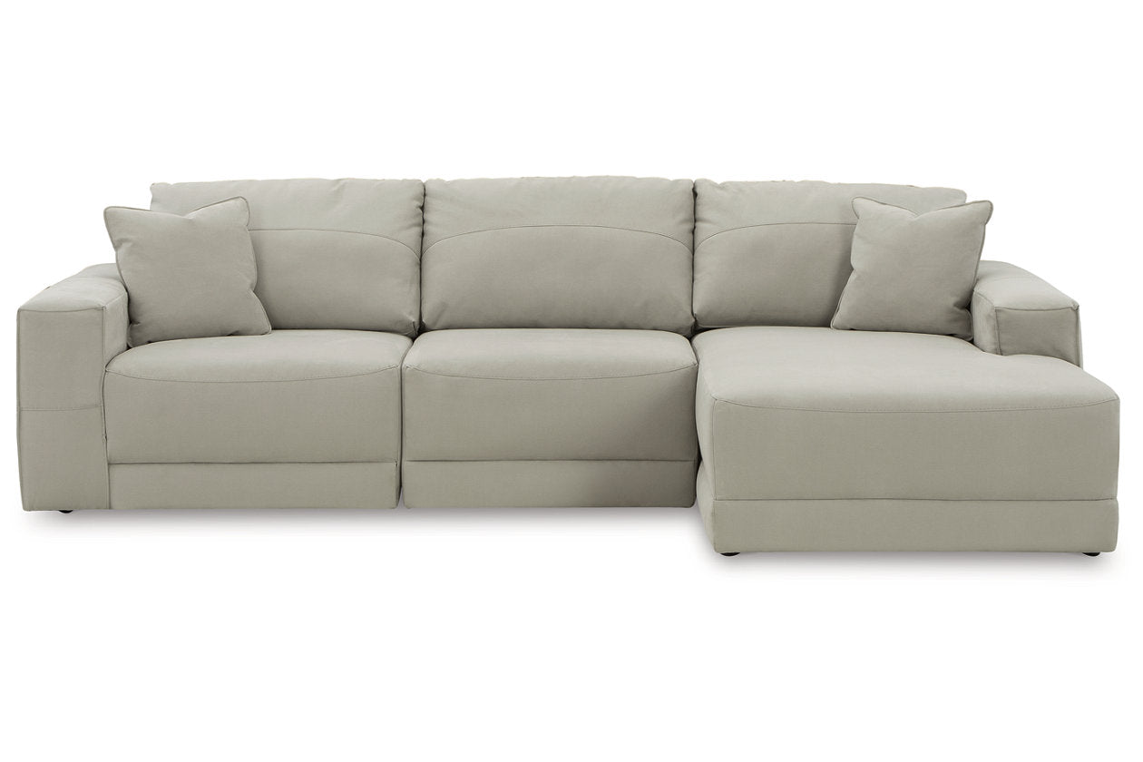 Next-Gen Gaucho Gray RAF Sofa Chaise - SET | 1830417 | 1830446 | 1830464 - Luna Furniture - Dallas Store