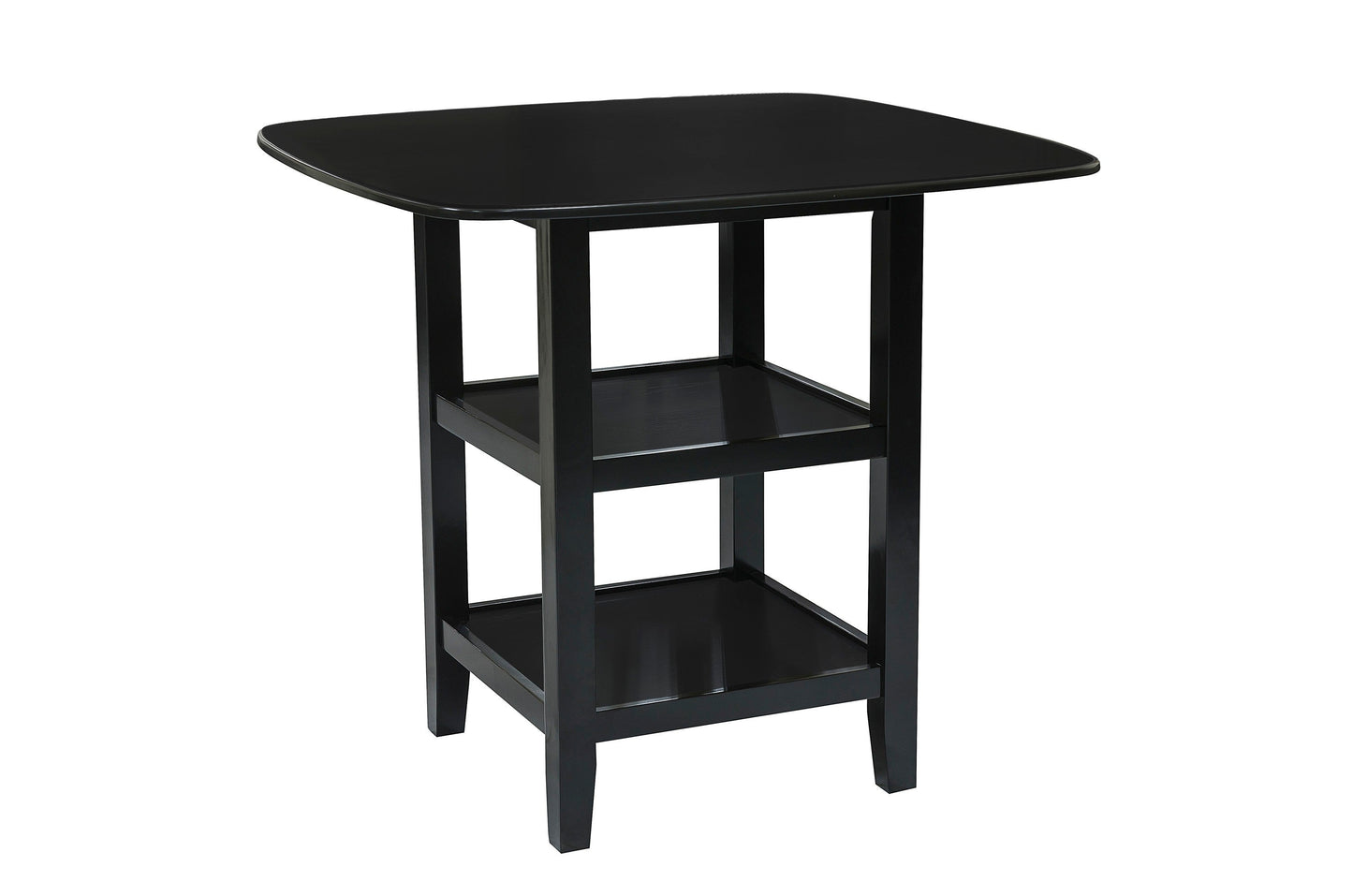 Norman Black 5-Piece Counter Height Set - 2514BK-36 - Luna Furniture - Dallas Store