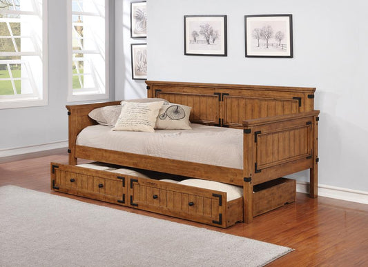 Oakdale Rustic Honey Twin Daybed - 300675 - Luna Furniture - Dallas Store