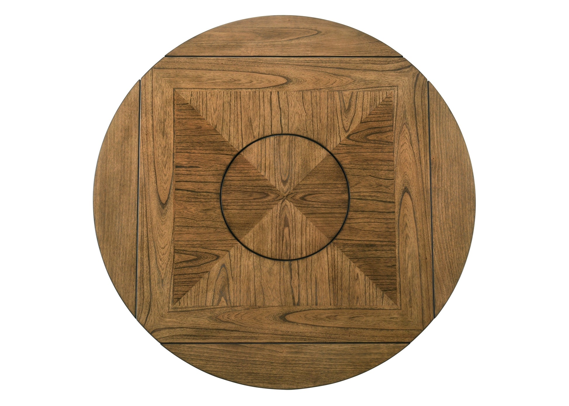 Oakly Brown Round/Square Counter Height Dining Set - SET | 2848T-6060-TOP | 2848T-6060-LEG | 2848S-24(2) - Luna Furniture - Dallas Store