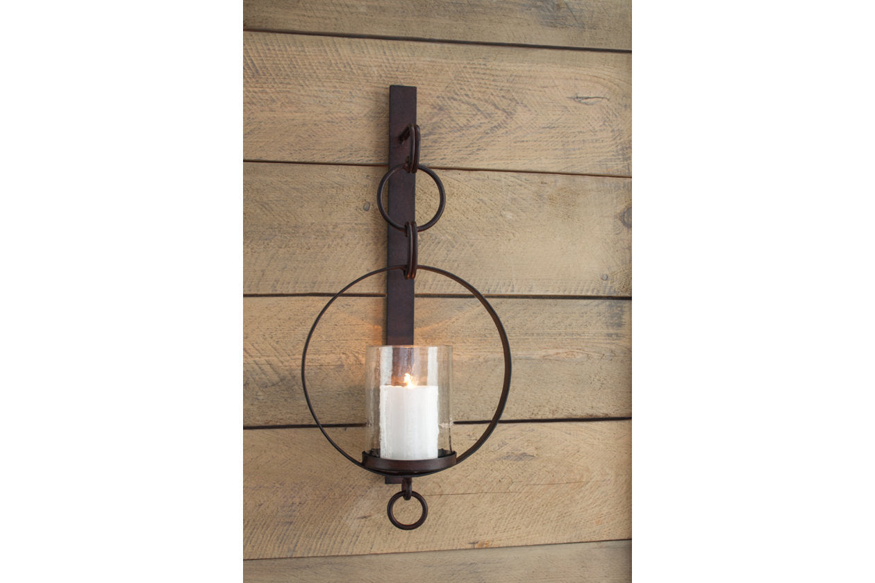 Ogaleesha Brown Wall Sconce - A8010036 - Luna Furniture - Dallas Store