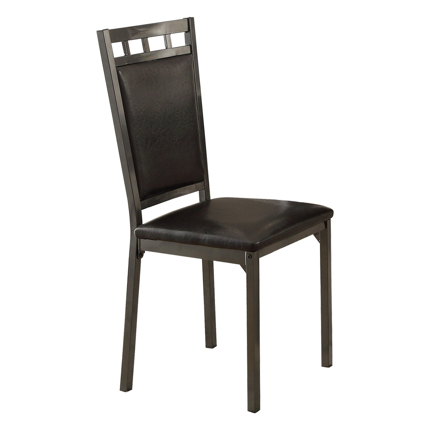 Olney Black/Dark Brown 5-Piece Dining Set - 5275 - Luna Furniture - Dallas Store