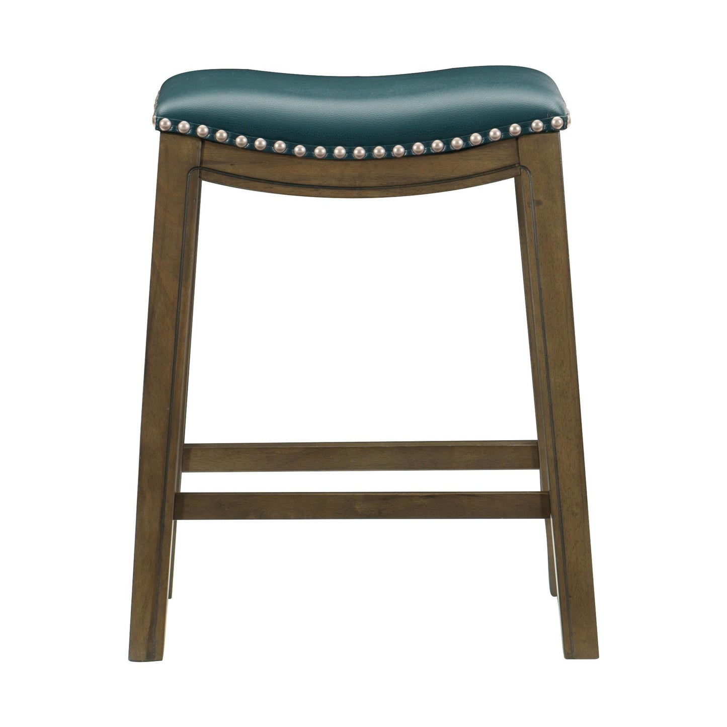 Ordway Green/Brown Counter Height Stool, Green - 5682GEN-24 - Luna Furniture - Dallas Store