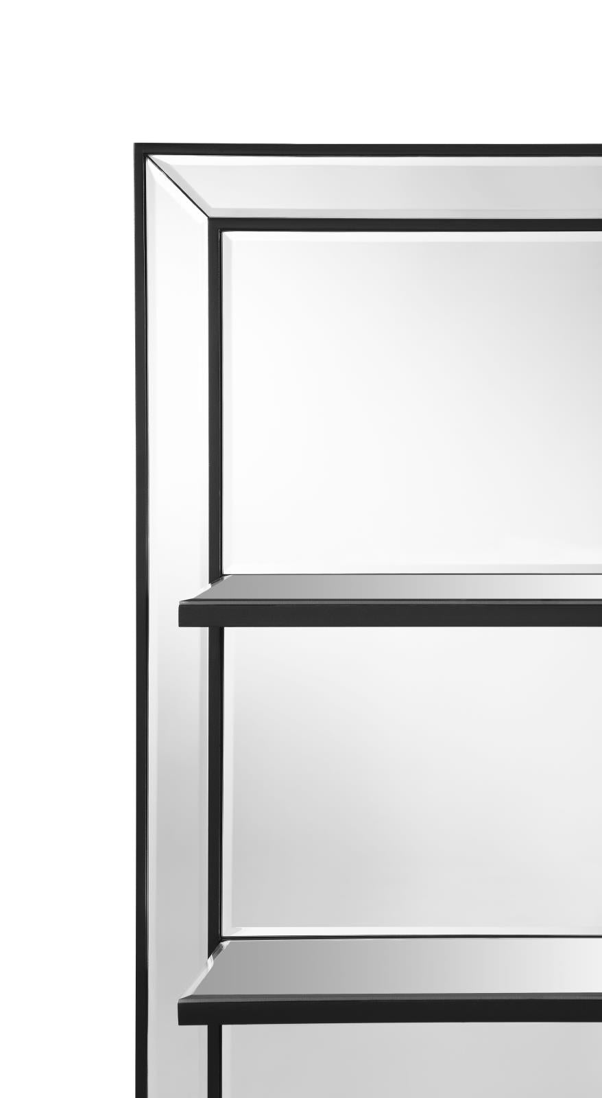 Oriel 3-Shelf Rectangle Wall Mirror - 961631 - Luna Furniture - Dallas Store
