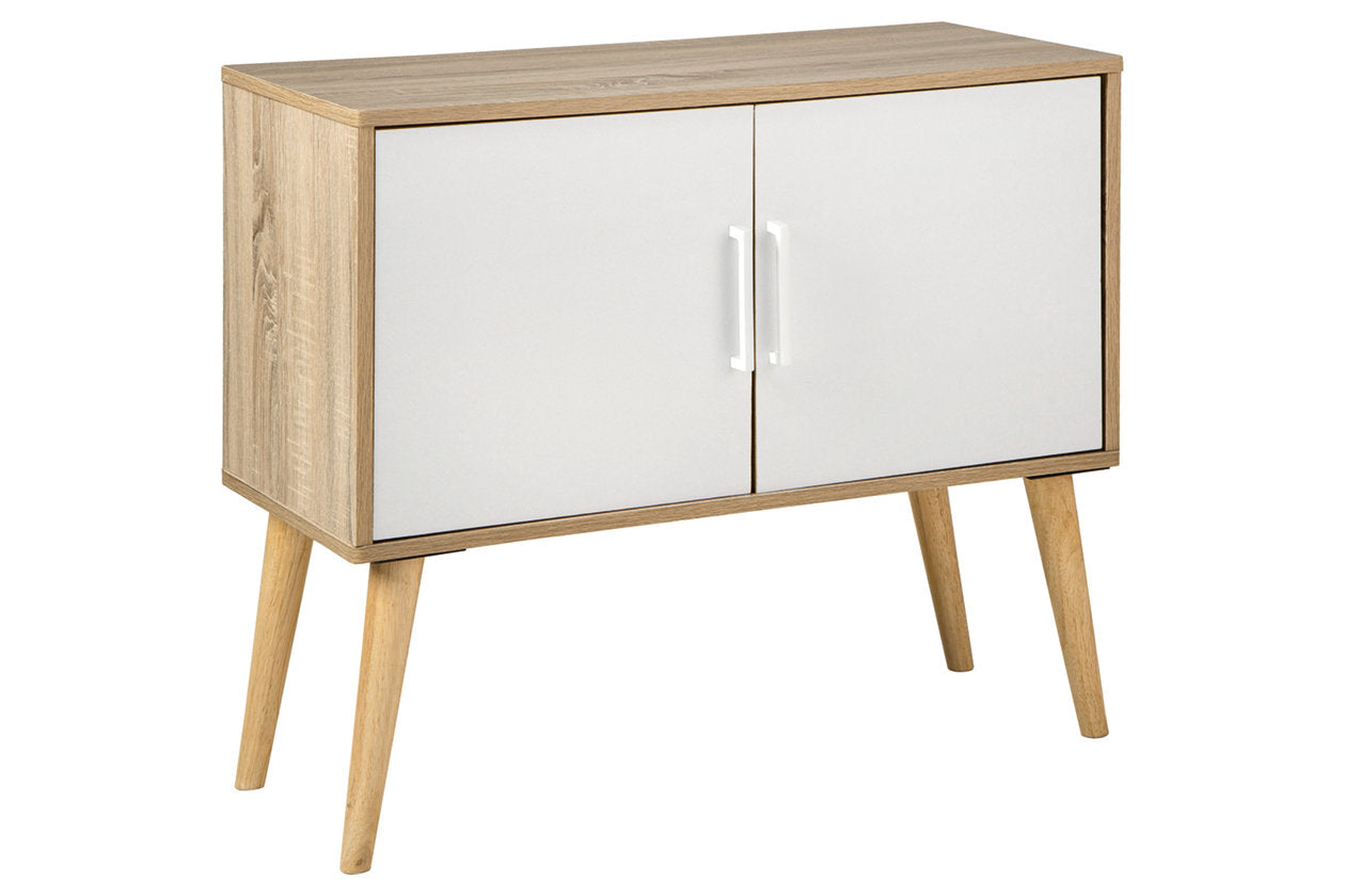 Orinfield Natural/White Accent Cabinet - A4000396 - Luna Furniture - Dallas Store