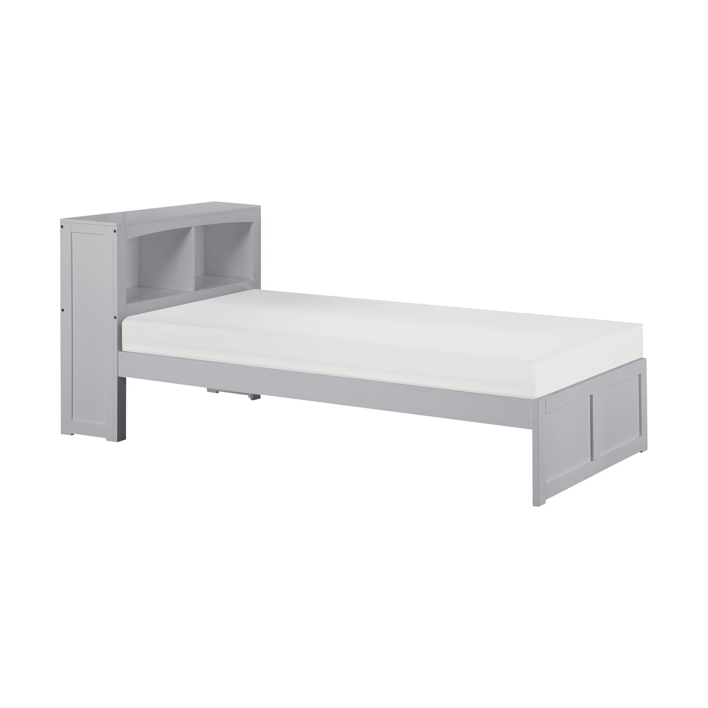 Orion Gray Twin Bookcase Bed - SET | B2063TF-1 | B2063TF-2 - Luna Furniture - Dallas Store